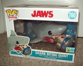 funko pop shark biting quint