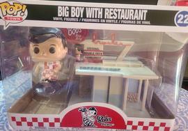 その他 FunkoPOP! Towns Big Boy with Restaurant Bob's Big Boy With Restaurant Funko Pop #22 Town Brand New