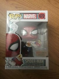 spiderman pizza funko