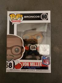 Von Miller Denver Broncos NFL Funko Pop! #60 New – Denver Autographs