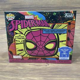 black light spider man funko pop
