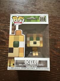 FUNKO POP! Games: Minecraft - OCELOT (318) Collectible Figure