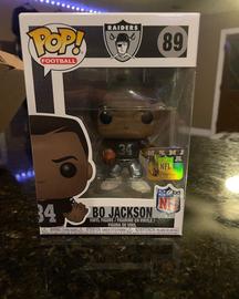 Bo Jackson (Los Angeles Raiders) NFL Funko Pop! Legends w/Ecotek