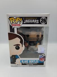 Blake Bortles - Jacksonville Jaguars: Funko POP! x NFL Vinyl Figure + 1  FREE Official NFL Trading Card Bundle [45333] : : دمى وألعاب