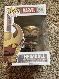 Funko Pop! Marvel Heimdall 55 Original Boneco Colecionavel - Moça do Pop -  Funko Pop é aqui!