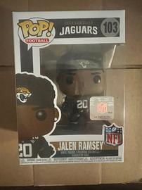 Funko Pop! Football Jacksonville Jaguars Jalen Ramsey Black Jersey Figure  #103 - GB