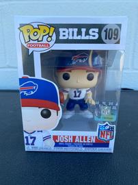 Josh Allen Signed Bills #109 Funko Pop! Vinyl Figure (Beckett