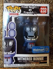 Funko Pop! Games Five Night's At Freddy's Whitered Bonnie 232 Original -  Moça do Pop - Funko Pop é aqui!