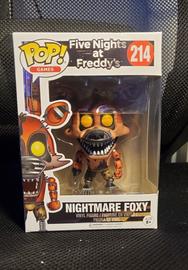 Funko Pop: Nightmare Foxy #214 - Five Nights At Freddy's fnaf em Promoção  na Americanas