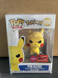 Funko Pop! Pokemon: Pikachu - Flocked (598) – Revolve Estate Liquidation