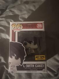 Funko Pop! L com Bolo #219 - Death Note - Wishtoys