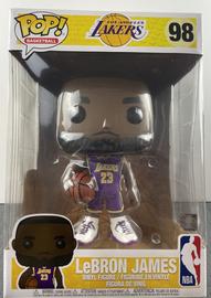 Funko POP! NBA: Lakers - 10 LeBron James (Purple Jersey) 