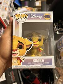 Funko Pop Disney 496 - Simba Flocked EXCLUSIVE Funko HQ