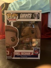 New York Giants NFL Odell Beckham Red Jersey Funko Pop! #55