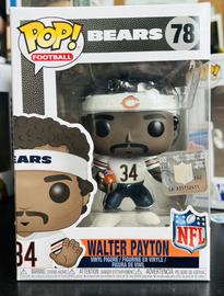 Funko POP! NFL Legends WALTER PAYTON Chicago Bears Figure #78 w/ Protector