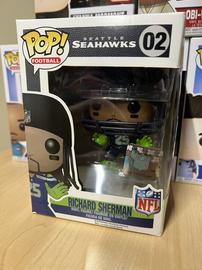 FUNKO POP! Sports NFL Seattle Seahawks Richard Sherman Vinyl Figure #02  Complete