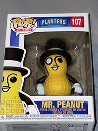 Funko Pop! Ad Icons Planters Mr. Peanut #107 + Protector 