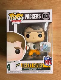 Funko Pop! NFL Green Bay Packers Brett Favre #83 - White Jersey