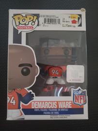 Funko Pop! NFL Denver Broncos Demarcus Ware #07 Rare Vaulted *damaged box*