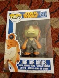 Funko Pop! Star Wars Jar Jar Binks Bobble-Head Figure #27 - US