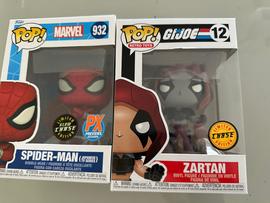 POP! Marvel: 932 Spider-Man (Japanese TV) (Glow Chase) Exclusive