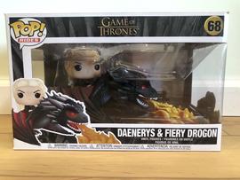 Funko Pop Game Of Thrones Rides - Daenerys & Fiery Drogon 68