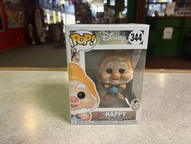 POP! Disney: 344 Snow White & The Seven Dwarfs, Happy – POPnBeards