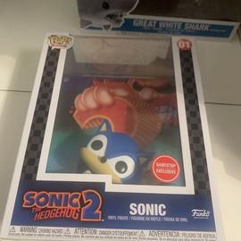 Funko Pop! Games Sonic the Hedgehog 2 Sonic GameStop Exclusive Figure #01 -  SS21 - GB