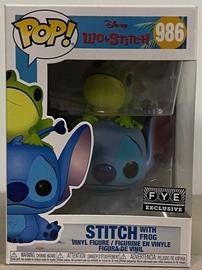 Funko Pop! Disney Lilo & Stitch - Stitch with Frog #986 (FYE Exclusive