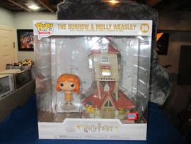 Funko Pop! Town - Harry Potter - The Burrow and Molly Weasley - #16 - Funko  Fall Convention Exclusive