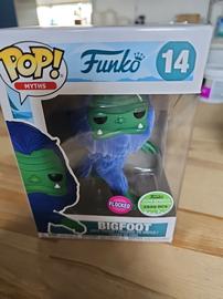 FUNKO POP MYTHS retailer BLUE BIGFOOT FLOCKED #14. ECCC 2018 LE 2500.