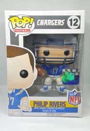 Funko Pop Football NFL 12 San Diego Chargers Philip Rivers * NEW IN  PROTECTOR