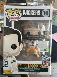 Rare Aaron Rodgers NFL Football Wave 1 Funko Pop #10 Green Bay