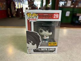 Funko Pop! L com Bolo #219 - Death Note - Wishtoys