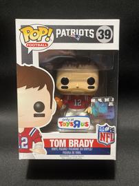 Funko POP Tom Brady 39 Throwback NFL New England Patriots QB Toys R Us  Exclusive