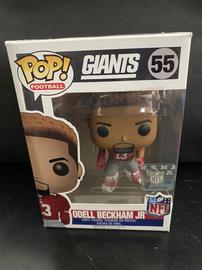 New York Giants NFL Odell Beckham Red Jersey Funko Pop! #55