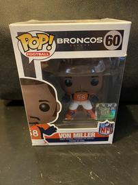 : Pop NFL: Von Miller Denver Pop # 60 Vinyl Figure