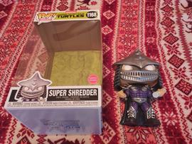 Funko Pop! Movies Teenage Mutant Ninja Turtles Super Shredder 10 Inch  GameStop Exclusive Figure #1168 - FW21 - US