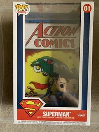 Figurine Pop Superman #1 pas cher : SuperMan - Comic Cover