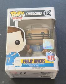 Funko Pop Football NFL 12 San Diego Chargers Philip Rivers * NEW IN  PROTECTOR