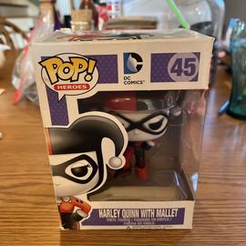 DC Comics Harley Quinn with Mallet Funko Pop! Vinyl Figure #45