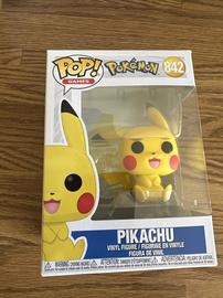 Figurine Pikachu Sitting / Pokemon / Funko Pop Games 842