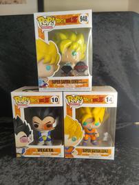 Mavin  Funko Pop Animation 14 Dragon Ball Z Super Saiyan Goku 2 Loose OOB