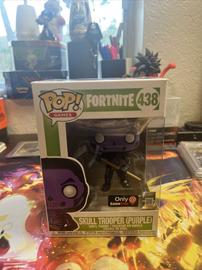 Figurine Pop Skull Trooper purple (Fortnite) #438 pas cher