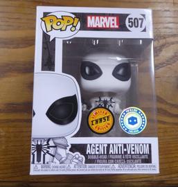 詰替え Funko Pop! Marvel Agent Anti Venom Chase Exclusive Vinyl