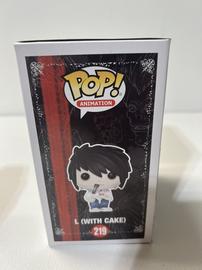 Funko Pop! L com Bolo #219 - Death Note - Wishtoys