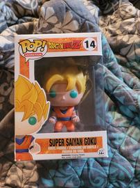 Mavin  Funko Pop Animation 14 Dragon Ball Z Super Saiyan Goku 2 Loose OOB