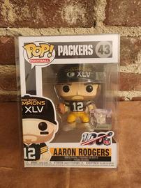 FUNKO POP! NFL FOOTBALL - PACKERS: AARON RODGERS #43 SUPER BOWL CHAMPIONS  VINYL FIGURE