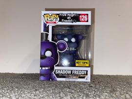 Funko Pop Five Nights at Freddy's Shadow Freddy #126 Hot Topic Exclusive  FNAF