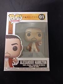 HOLLYWOOD EXCLUSIVE METALLIC Alexander Hamilton Funko Pop Broadway